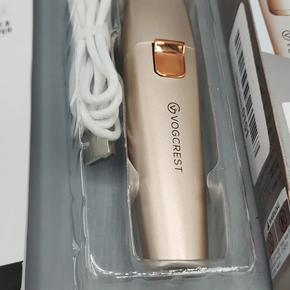 Facial Hair Remover Eyebrow Trimmer Rechargeable Vogcrest